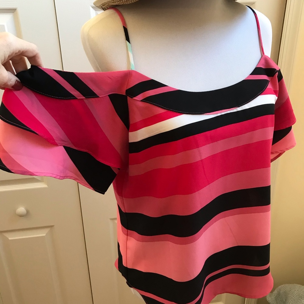 Cold shoulder top